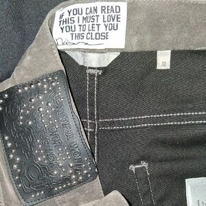 Dior X Cactus Jack Slim Jean With Flocked Velvet Worn 1x Read Dscript 32w Brown